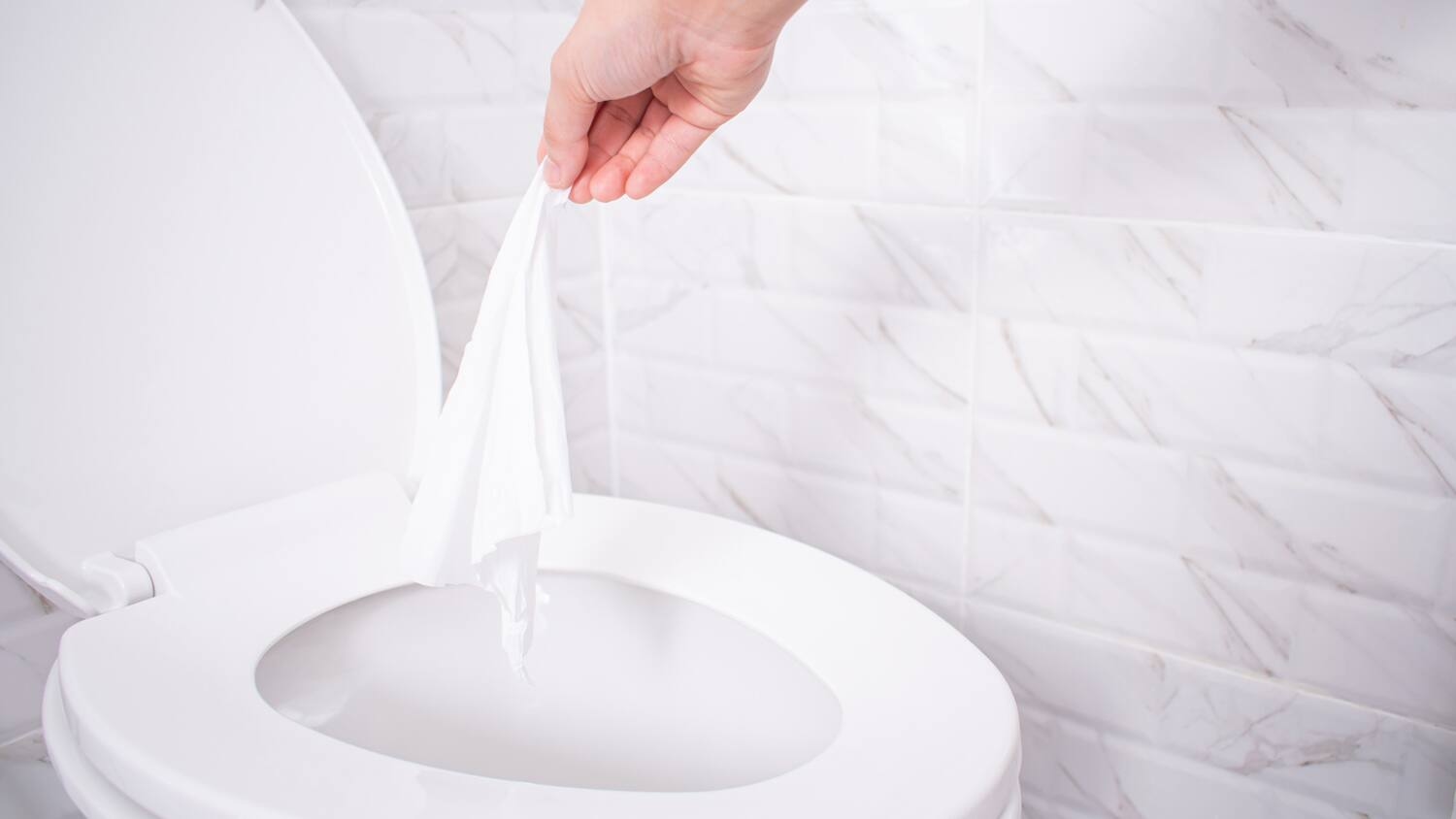 Flushing Flushable Wipes